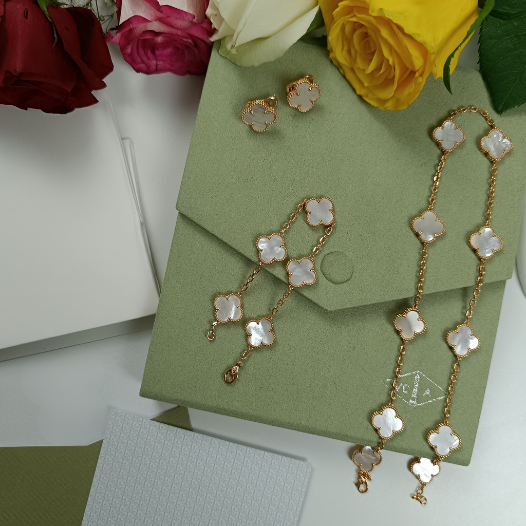 Vintage Alhambra Set | New Rose Gold
